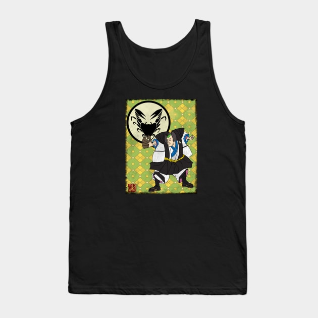 Baseball Samurai 001 Tank Top by BennySensei